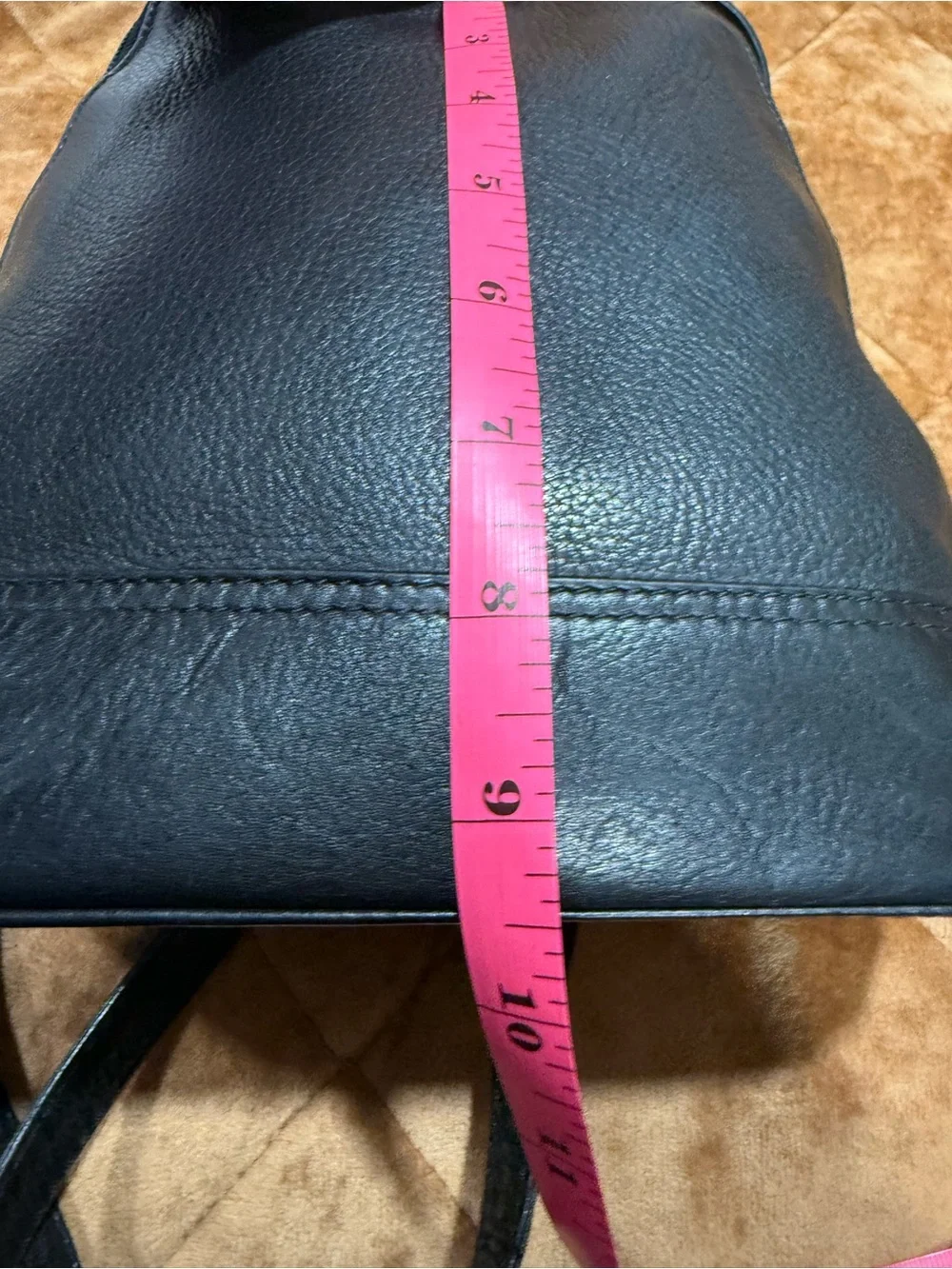 Bass B.H Bass Leather Backpack